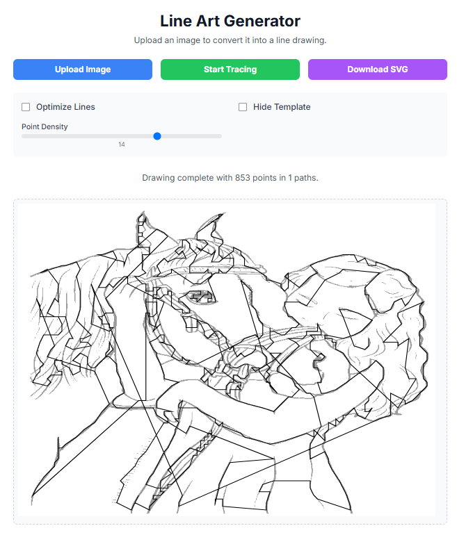 Line Art Generator